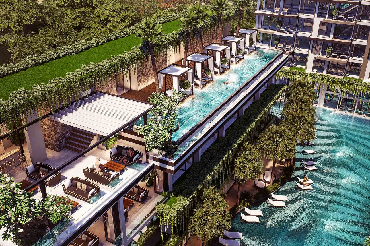 The Riviera Beverly Hills — pool and Bel Air Clubhouse